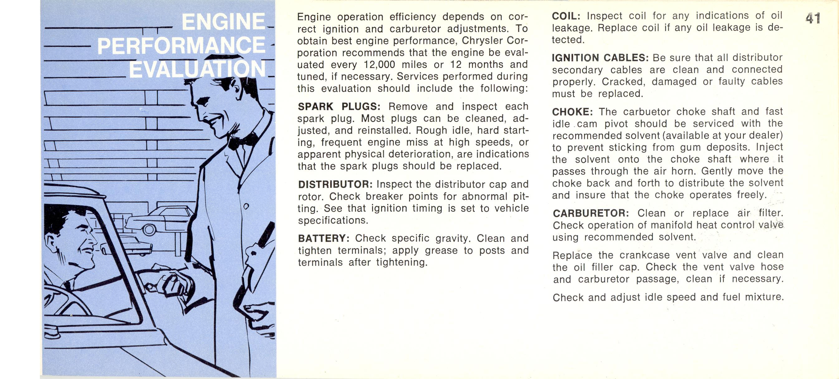 1968 Chrysler Imperial Owners Manual Page 29